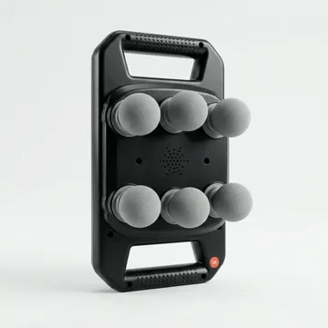 جهاز تدليك الجسم الحديث مزود ب 6 رؤوس - ضمان عام+دهان الحنظل للمفاصل هدية