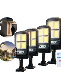 عرض 4 مصباح بالطاقة الشمسية LED مقاوم للماء