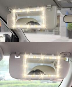 مرآة سيارة بإضاءة LED