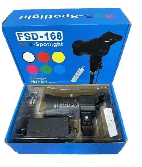 كشاف ضوئي LED للتصوير الفوتوغرافي (FSD-168) © - الصورة 6