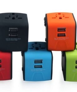 مقبس تحويل متعدد الوظائف شاحن USB مزدوج