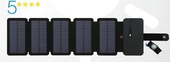 في الهواء الطلق لوحة طاقة شمسية قابلة للطي شاحن محمول 5 فولت 2.1A USB أجهزة الإخراج مخيم المشي لمسافات طويلة على ظهره السفر إمدادات الطاقة للهواتف الذكية - الصورة 2
