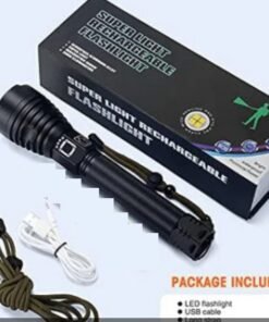 P90 LED مصباح يدوي ليزر قابل لإعادة الشحن