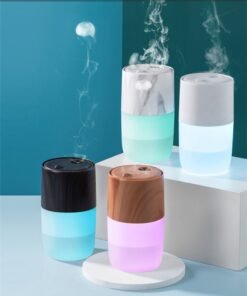 جهاز ترطيب السيارة المنزلي المحمول USB لشحن سطح المكتب والمكتب الصغير الصامت قنديل البحر قزم مرطب للترطيب