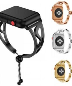أشرطة الساعة قابلة للتعديل بحزام من الفولاذ المقاوم للصدأ IWatch Series 3 2 1 38 مم 42 مم