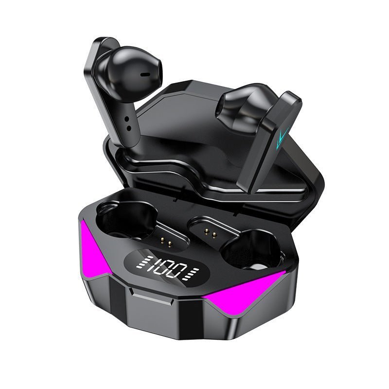 سماعات رأس لاسلكية للألعاب بدون تأخير وتقليل الضوضاء، سماعات بلوتوث HIFI Sound E-Sport Game مع ميكروفون - الصورة 5