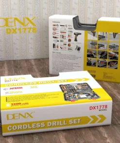 حقيبة دريل وأدوات مختلفة للصيانة ماركة DENX