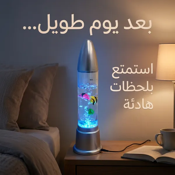 مصباح قنديل البحر المضيء (LED)